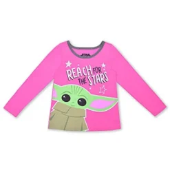 Star Wars Girl's Baby Yoda 2 Piece Coordinates, Long Sleeve T-Shirt And Jogger Pants Set For Kids -ActiveMode Sales Store GUEST 01883c60 5084 4e71 87fd cab562255977