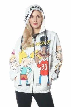 Members Only - Women's Hey Arnold Windbreaker Oversized Jacket -ActiveMode Sales Store GUEST 026889cf 2c5c 4cc1 95de d3f08f27df4a