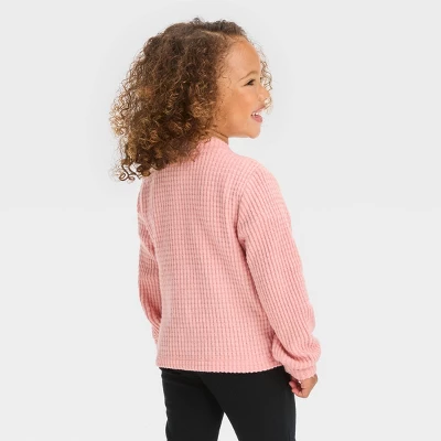 Toddler Girls' Mickey Mouse & Friends Cardigan - Pink 1 Toddler Girls' Mickey Mouse & Friends Cardigan - Pink