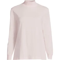 Lands' End Women's Plus Size Long Sleeve Super T Mock -ActiveMode Sales Store GUEST 04f4eeb7 b9ef 4588 837b d8a73c889302