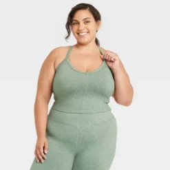 Women's Light Support Allover Cozy Cami Sports Bra - All In Motion™ -ActiveMode Sales Store GUEST 06417442 3d3d 4710 bdde 4217df6f0aed