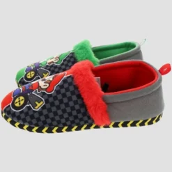Kids' Nintendo Super Mario Kart Loafer Slippers - Red/Green -ActiveMode Sales Store GUEST 0759fd2c 3ab4 4108 8df8 83ff4dddec4d