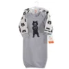 Yoga Sprout Baby Boy Cotton Long-Sleeve Gowns 3pk, Bear Hugs