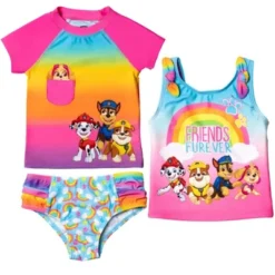 Paw Patrol Rubble Marshall Chase Girls Rash Guard Tankini Top And Bikini Bottom 3 Piece Swimsuit Set Toddler -ActiveMode Sales Store GUEST 0b27c310 9c8d 4c46 be6c 7a86085c22d1