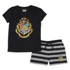 Harry Potter Girls' Wizarding World Hogwarts Crest Sleep Pajama Set Shorts Multicolored -ActiveMode Sales Store GUEST 0bd91b3d 73ef 413a 8c58 b1d77d8efed8