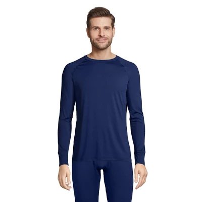 Lands' End Men's Stretch Thermaskin Long Underwear Crew Base Layer 5 Lands' End Men's Stretch Thermaskin Long Underwear Crew Base Layer - Image 5