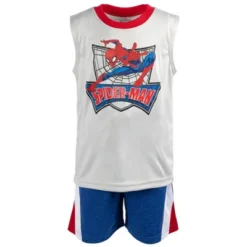 Marvel Spider-Man Graphic T-Shirt Tank Top And Shorts 3 Piece Outfit Set 15 Marvel Spider-Man Graphic T-Shirt Tank Top And Shorts 3 Piece Outfit Set -ActiveMode Sales Store GUEST 0ce990c0 3850 400a a667 d0f3c49f3839