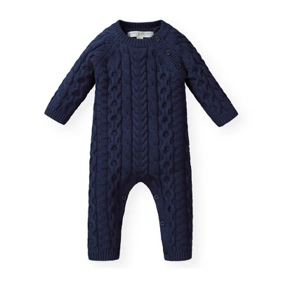Hope & Henry Baby Cable Knit Sweater Romper 7 Hope & Henry Baby Cable Knit Sweater Romper - Image 7