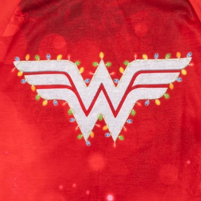 DC Comics Justice League Wonder Woman Girls Pullover Pajama Shirt And Pants Sleep Set Little Kid To Big Kid 5 DC Comics Justice League Wonder Woman Girls Pullover Pajama Shirt And Pants Sleep Set Little Kid To Big Kid - Image 5