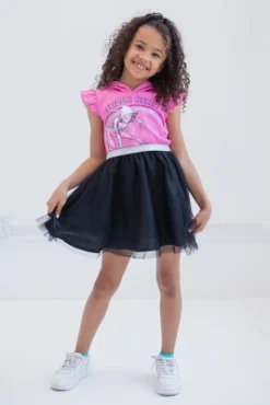 Marvel Spider-Man Spider-Gwen Ghost Spider Girls Mesh Cosplay Tulle Dress Little Kid To Big Kid