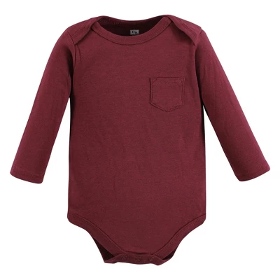 Hudson Baby Infant Boy Cotton Long-Sleeve Bodysuits, Cars 5-Pack 6 Hudson Baby Infant Boy Cotton Long-Sleeve Bodysuits, Cars 5-Pack - Image 6