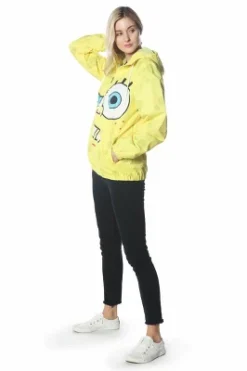 Members Only - Women's Spongebob Windbreaker Oversized Jacket -ActiveMode Sales Store GUEST 1401fa99 14fe 4220 b2aa e5fc0a3b0fbf