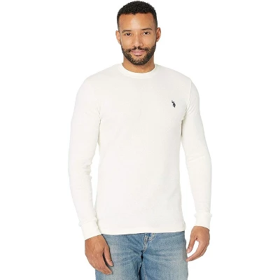 U.S. Polo Assn. Men's Long Sleeve Crew Neck Solid Thermal Shirt 2 U.S. Polo Assn. Men's Long Sleeve Crew Neck Solid Thermal Shirt - Image 2