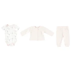 Chick Pea Baby Girl Clothes Cardigan Newborn Dress Up Set