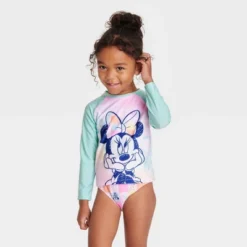 Toddler Girls' Minnie Mouse 3pc Rash Guard Set - Green -ActiveMode Sales Store GUEST 14fb46cb 87a1 4b3a 85b1 2238c8275b2d