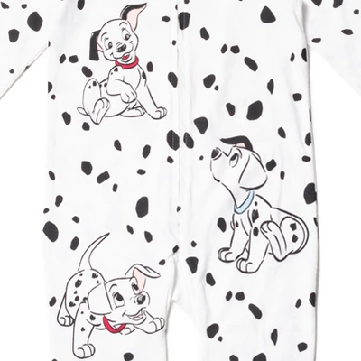 Disney 101 Dalmatians Zip Up Cosplay Coverall Newborn To Little Kid 2 Disney 101 Dalmatians Zip Up Cosplay Coverall Newborn To Little Kid - Image 2