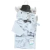 Hudson Baby Infant Boy Plush Bathrobe And Toy Set, Bowtie Elephant, One Size