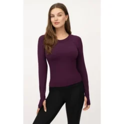 Yogalicious Womens Seamless Zaia Long Sleeve Active Shirt -ActiveMode Sales Store GUEST 168149a8 71c8 48d2 a38f 303a9b6651b6