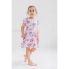 PAW Patrol Skye Chase Marshall Girls French Terry Skater Dress And Scrunchie Little Kid To Big Kid