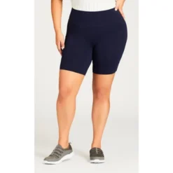 Women's Plus Size Supima® Bike Short - Navy | AVENUE 5 Women's Plus Size Supima® Bike Short - Navy | AVENUE -ActiveMode Sales Store GUEST 1890c34f 1e87 4ead a8c6 5990374c8431