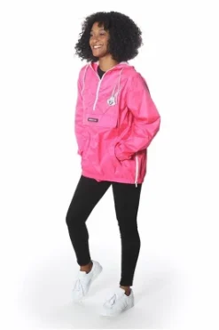 Members Only Women's Pink Looney Tunes Popover Windbreaker Jacket -ActiveMode Sales Store GUEST 189efb32 dc87 4e0a 839e f54d31343b34