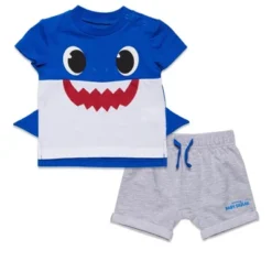 Pinkfong Baby Shark T-Shirt And French Terry Shorts Outfit Set Toddler -ActiveMode Sales Store GUEST 18b417c1 f4bf 4072 9561 6ddbcafd43bb