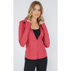 Yogalicious - Women's Slim Fit Hooded Track Jacket -ActiveMode Sales Store GUEST 1a4eecbb 8358 4af2 b0ff 8d0adc531e95