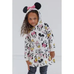 Disney Mickey Mouse Donald Duck Goofy Minnie Mouse Pluto Daisy Duck Fleece Dress Infant To Big Kid