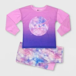 Girls' NASA 2pc Pajama Set - Pink -ActiveMode Sales Store GUEST 1aa283e3 c0c7 4853 9a91 20b22ce3cb14