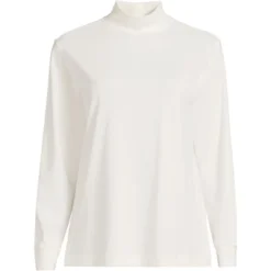 Lands' End Women's Plus Size Long Sleeve Super T Mock -ActiveMode Sales Store GUEST 1aaefb59 afb6 489b bf73 a5cd707fb03d