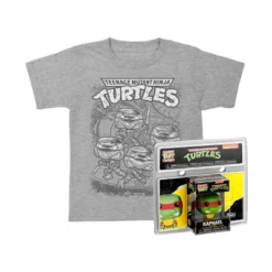 Kids' Teenage Mutant Ninja Turtles 2pc Funko Pop Short Sleeve Graphic T-Shirt - Heather Gray -ActiveMode Sales Store GUEST 1bbfb065 eff7 4080 802c 0d546569a58b