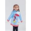 Disney Minnie Mouse Girls Waterproof Hooded Rain Jacket Coat Toddler