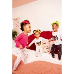 Elle Olivia Toddler Girls' 2pc Peace Fingers Pajama Set - Vibrant Pink -ActiveMode Sales Store GUEST 1ddd3048 c901 4de0 8a72 1f572a0ca6fc