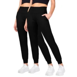 INERZIA 2 Pack Womens Joggers With Pockets High Waist Yoga Pants For Gym And Workout -ActiveMode Sales Store GUEST 20020d0a f0a8 42f1 820d f906ea01d7ea