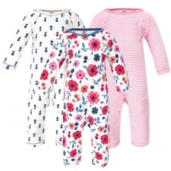 Touched By Nature Baby Girl Organic Cotton Coveralls 3pk, Garden Floral -ActiveMode Sales Store GUEST 21270f41 a78d 4f0d 88eb baa503483a45