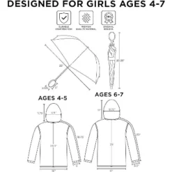 JoJo Siwa Kids Umbrella And Raincoat Set, Rain Wear For Girls Ages 4-7 -ActiveMode Sales Store GUEST 2295b9d0 91c7 4ba2 840f b95790fb56e9