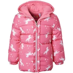 Pink Platinum Girls' Unicorn Puffer Jacket -ActiveMode Sales Store GUEST 22a92efe a28d 47f7 aeac 7b35f1848f94