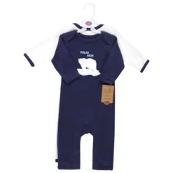 Touched By Nature Organic Cotton Coveralls, Endangered Polar Bear