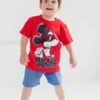Disney Mickey Mouse Baby T-Shirt And Shorts Outfit Set Infant