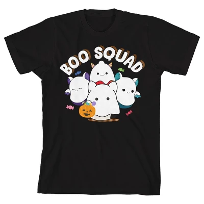 Squishmallows Halloween Boo Squad Youth Black Short Sleeve Tee 2 Squishmallows Halloween Boo Squad Youth Black Short Sleeve Tee - Image 2