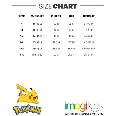 Pokemon Pikachu Zip Up Winter Coat Puffer Jacket Little Kid To Big Kid 6 Pokemon Pikachu Zip Up Winter Coat Puffer Jacket Little Kid To Big Kid - Image 6