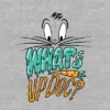 Looney Tunes Bugs Bunny "What's Up, Doc?" Youth Heather Gray Crew Neck Sweatshirt
