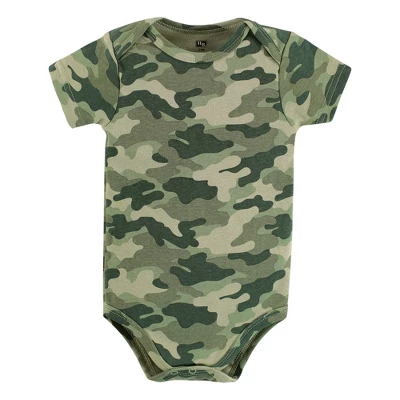 Hudson Baby Cotton Bodysuits, Animal Adventure 3 Hudson Baby Cotton Bodysuits, Animal Adventure - Image 3