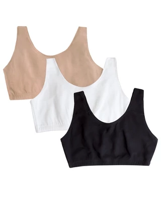 Fruit Of The Loom Women's Tank Style Cotton Sports Bra 18 Fruit Of The Loom Women's Tank Style Cotton Sports Bra - Image 18