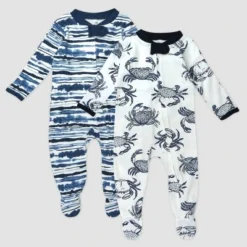 Honest Baby 2pk Crabs Sleep N' Play - Navy Blue 5 Honest Baby 2pk Crabs Sleep N' Play - Navy Blue -ActiveMode Sales Store GUEST 2802eebb 8905 4d99 9320 1b2e16139f5b