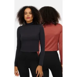 Yogalicious Womens 2 Pack Zenly Evelyn Long Sleeve Mock Neck Crop Top 12 Yogalicious Womens 2 Pack Zenly Evelyn Long Sleeve Mock Neck Crop Top -ActiveMode Sales Store GUEST 2880ed9e 4770 4675 bd3b 665a0a3e4315