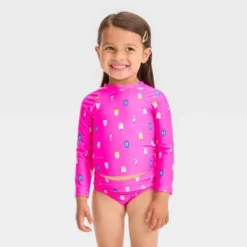 Toddler Girls' Ice Cream Cone Rash Guard Set - Cat & Jack™ Pink 5 Toddler Girls' Ice Cream Cone Rash Guard Set - Cat & Jack™ Pink -ActiveMode Sales Store GUEST 28a1094c f73f 4390 b81b e5054768413b