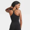 Women's Patterned Seamless Tank Bra - JoyLab™