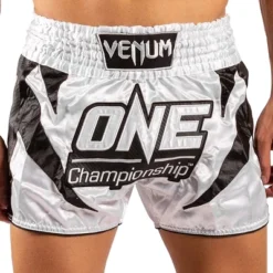 Venum One FC 3.0 Muay Thai Shorts - White/Black -ActiveMode Sales Store GUEST 2ac6b653 976c 4690 a756 f33f78b6169d