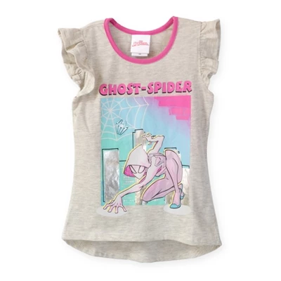 Marvel Spider-Man Ghost-Spider Girls T-Shirt And Leggings Outfit Set Little Kid To Big Kid 1 Marvel Spider-Man Ghost-Spider Girls T-Shirt And Leggings Outfit Set Little Kid To Big Kid